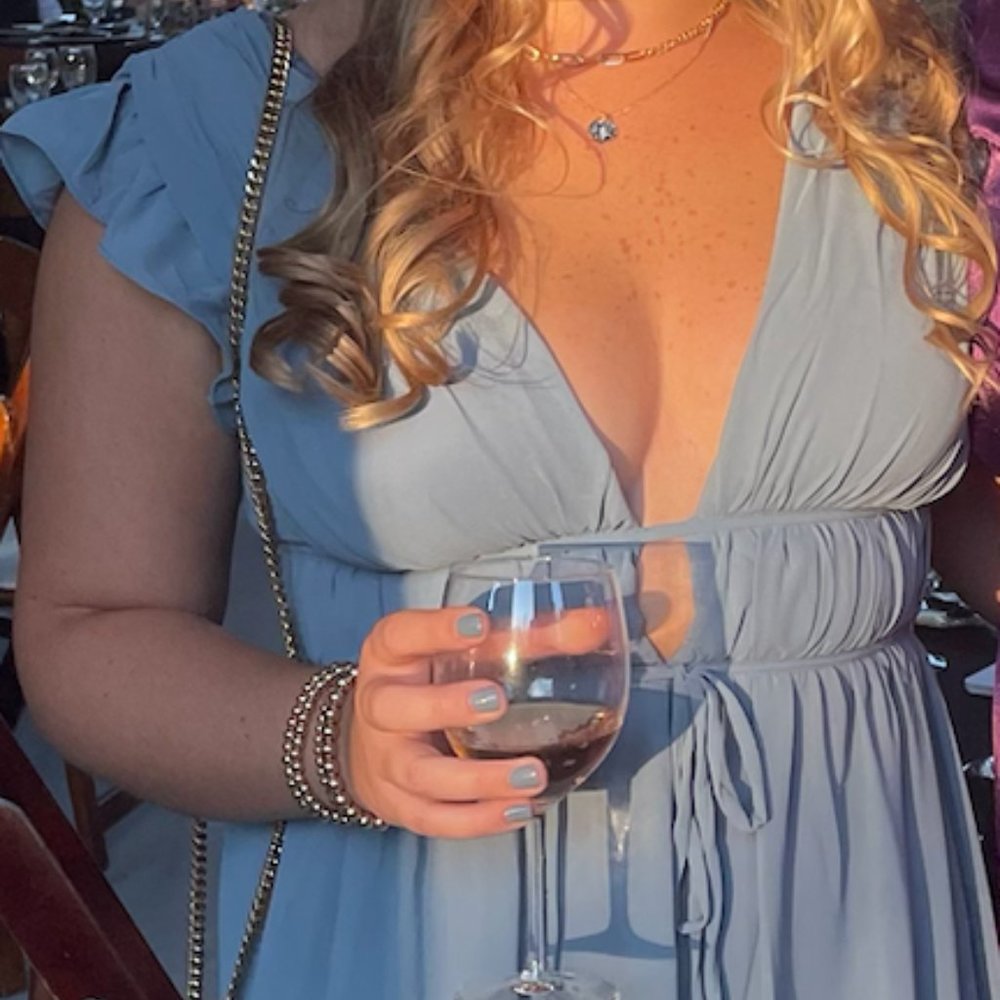 Blue Maxi Dress - Picture 2 of 3